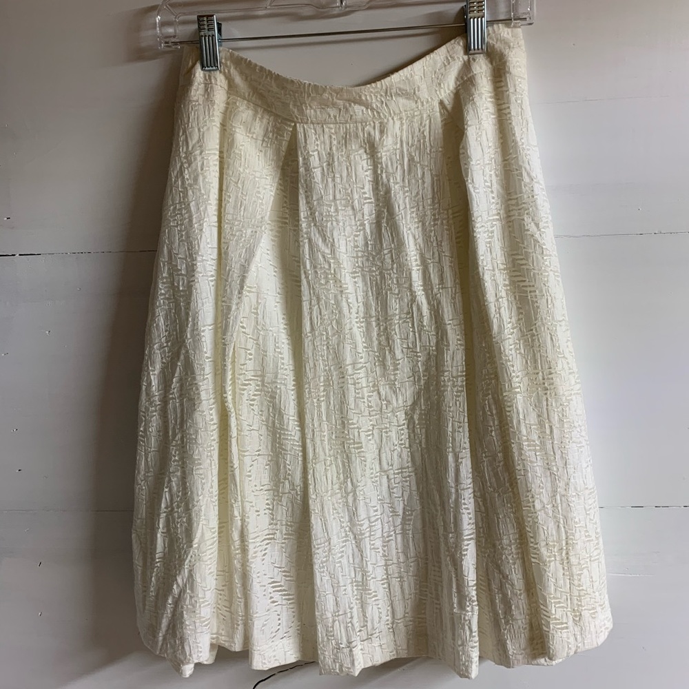 Cream Vince Camuto skirt